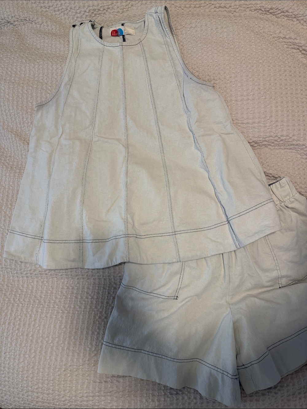 Free People Strada Swing Top & Shorts Set